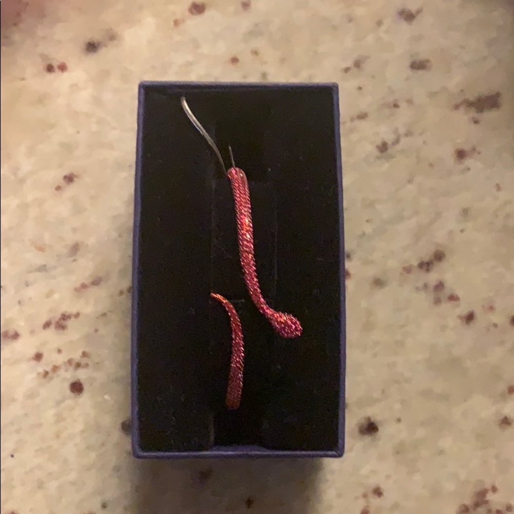 Swarovski Leslie bangle: Fuchsia